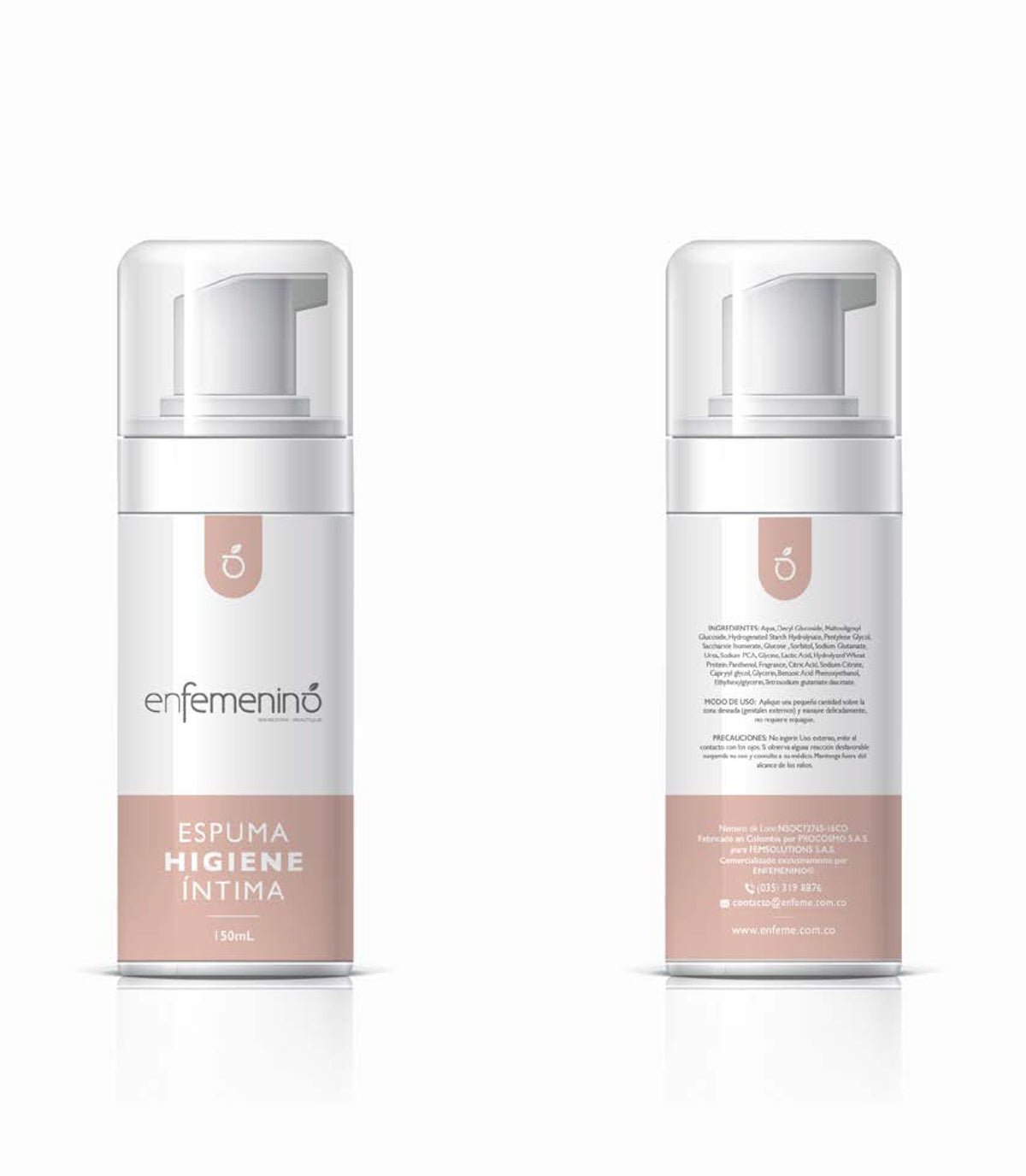 Espuma de Higiene Íntima - Enfemenino – Skin V